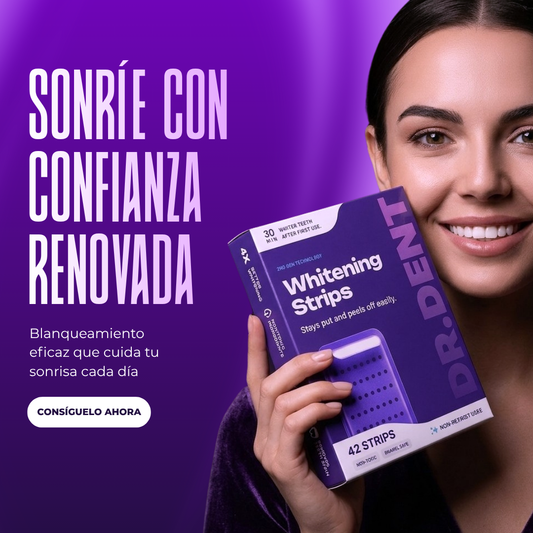 Tiras Blanqueadoras de Dientes - LUCE UNA SONRISA RADIENTE EN SEGUNDOS 😱50% DE DESCUENTO😱