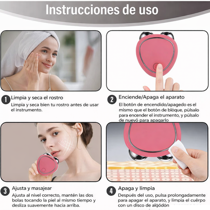 Masajeador Lifiting Facial Inalámbrico - TONIFICA Y REJUVENECE TU ROSTRO 😍50% DE DESCUENTO😍